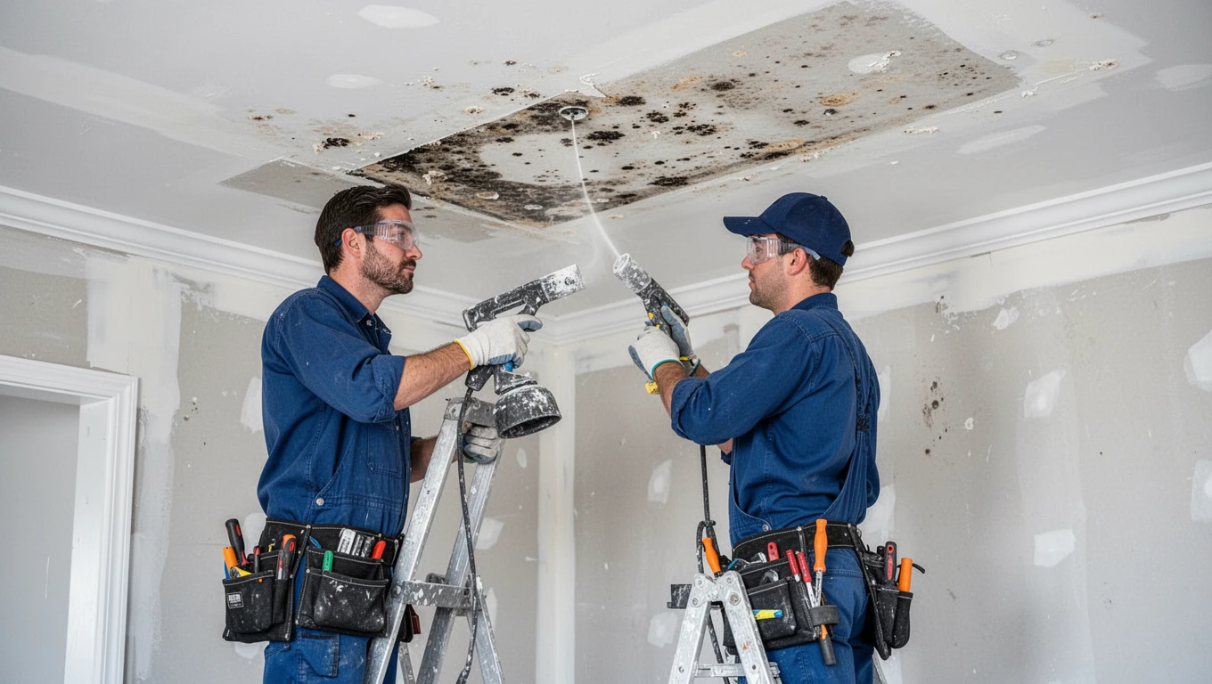 Ceiling Mold Removal
