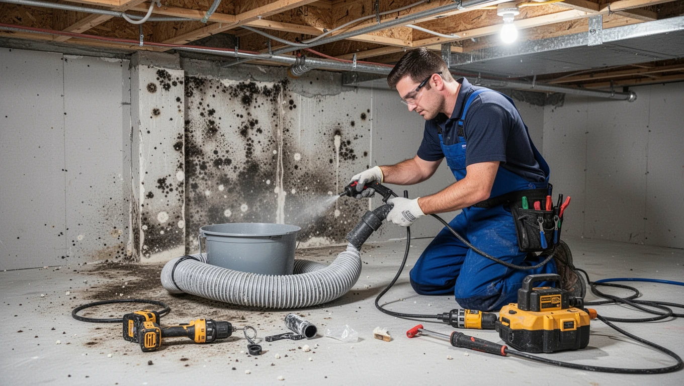 Crawl Space Mold Removal